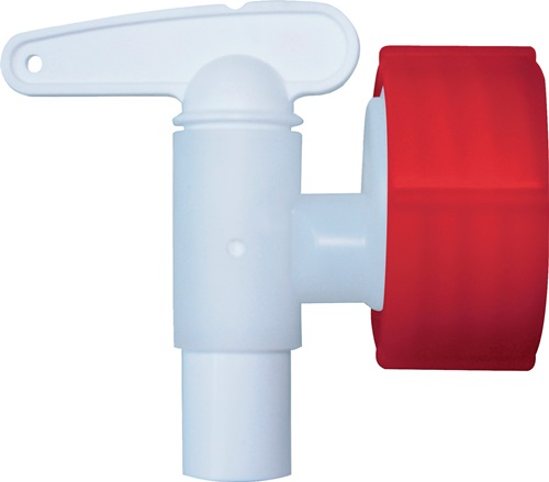 Auslaufhahn Ku.weiß 34mm NW 15 GRAF