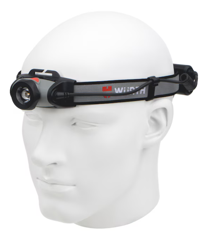 High-Power-Akku-LED-Stirnleuchte WH2HR