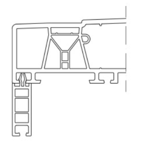 OUT (Auslauf) Anschlussprofil 12,5/50 _18769(VE 6m) / RG148