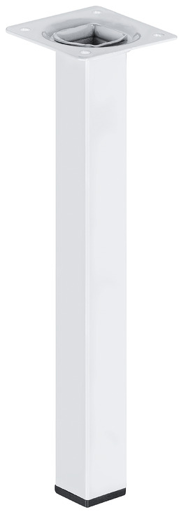 Möbelfuß, mit Platte, ohne Höheneinstellung, mit Kunststoffgleiter  I TO195