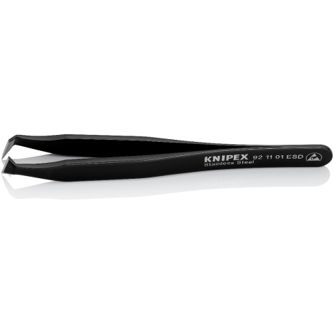 115 mm schneiden/gebogen ESD Schneidpinzette von Knipex