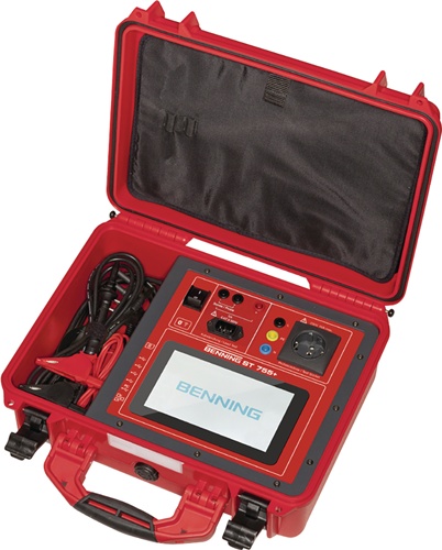 Gerätetester ST 755+ Set m.Schutzleiter-