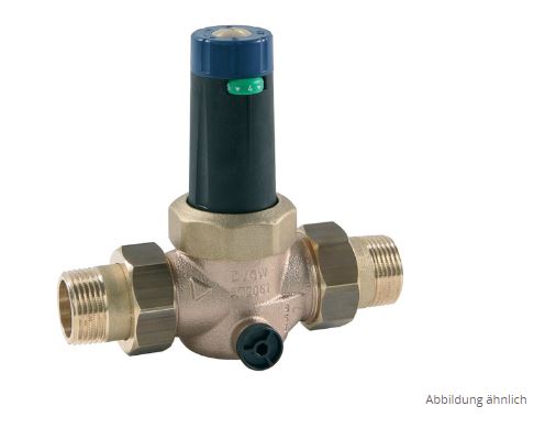 Sanibel comfort-Druckminderer Nr. 315 ohne Manometer DN 20 (3/4") 1,5-6 bar aus Rotguss