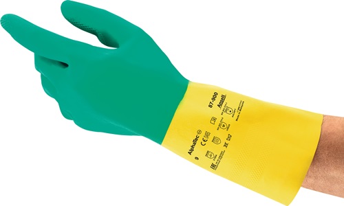Chemiehandschuh AlphaTec® 87-900 Gr.7,5-