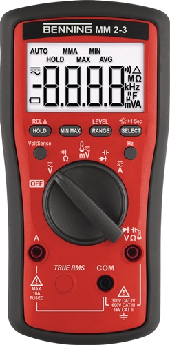 Multimeter MM 2-3 0,01 mV – 600V AC/DC T