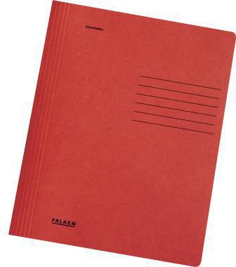 FALKEN Schnellhefter Falken DIN A4 240g/m² Manilakarton recycelt rot