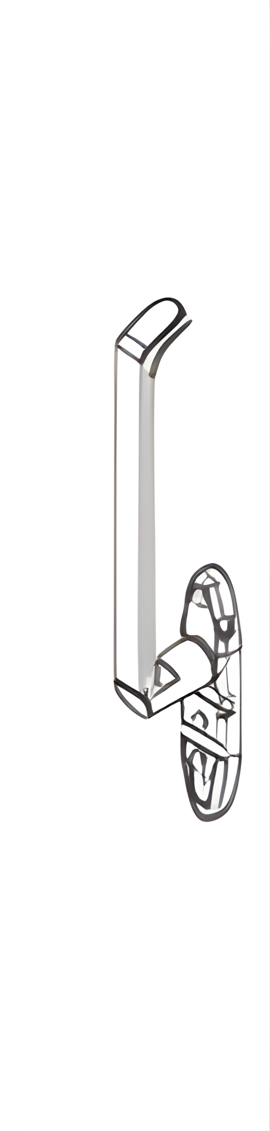 28746200 Handhebel, innen (Edelstahllook) / RG149