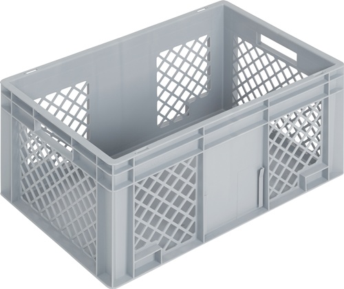 Transportbehälter L600xB400xH280mm grau