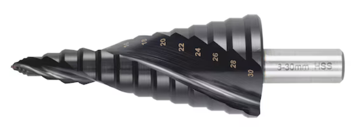 Ø 6-38 mm Spiralstufenbohrer HSS AlTiN SMART STEP