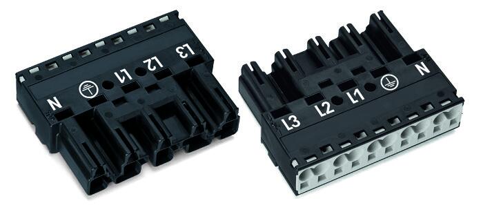 Wago Stecker 770-215 schwarz