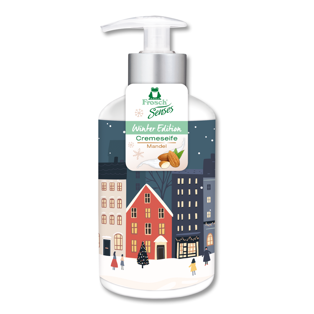 Frosch Cremeseife Mandel - Winter Edition