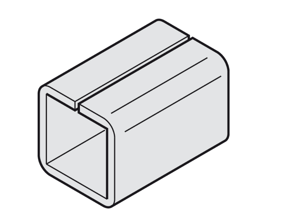 Ausgleichshülse I Ausgleich: von 8 auf 9 mm, Länge: 15 mm