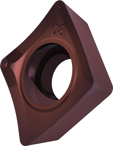 PRAMET Drehwendeschneidplatte ISO CCGT 09T302E-SF3:T8415 Bohrungs-D. 4,4mm PVD beschichtet