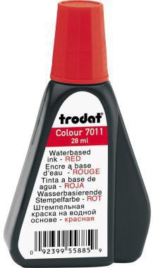 TRODAT Stempelfarbe trodat® Colour 7011 Handstempelkissen rot 28ml