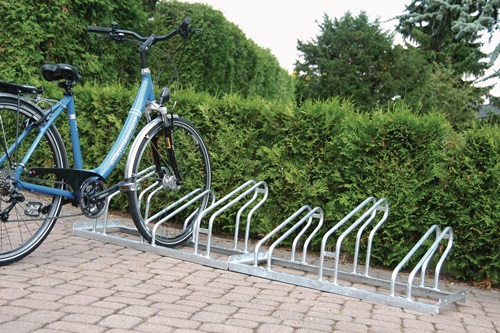 Fahrradbügelparker 1-s.90Grad verz.Anz.R