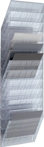 Prospekthalter H1045xB348xT95mm Anz.Fäch