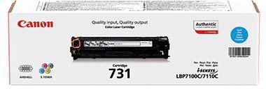 CANON Toner Canon Originalzubehör 731C ca. 1.500 Seiten cyan