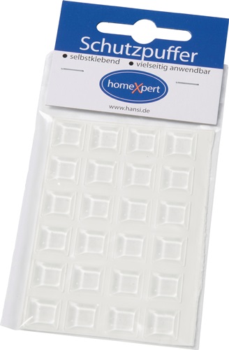 Schutzpuffer Clear 12,7mm Ku.transp.Quad