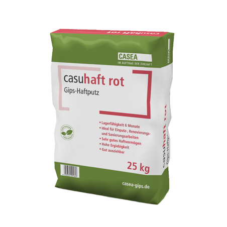 Casea casuhaft rot 25 kg - Gips-Haftputz