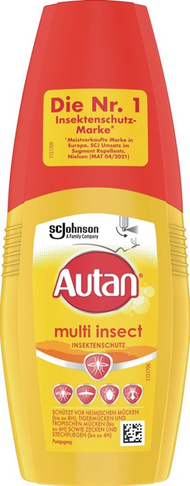 Insektenschutz AUTAN Multi Insect 100ml Pumpsprüher SC JOHNSON