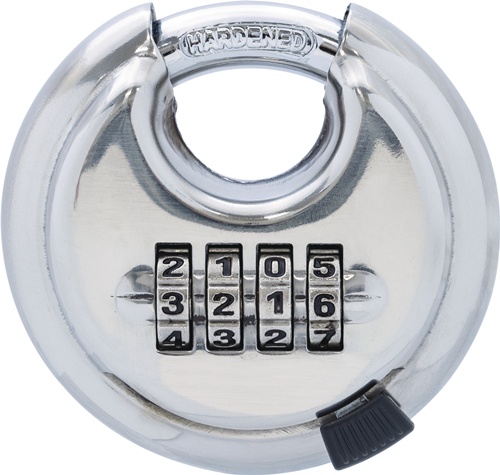 Zahlenvorhangschloss TCDI1/70RVS Schloss