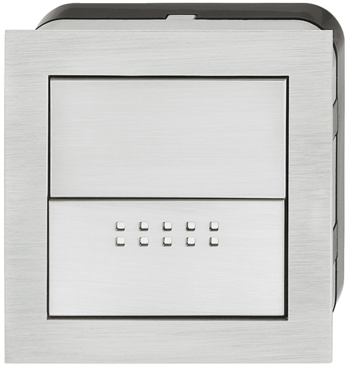 Muschelgriff mit Klappen