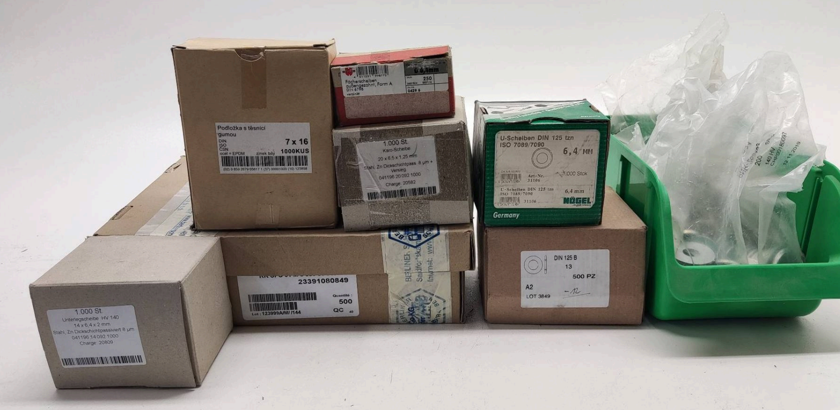 19,0 kg Unterlegscheiben I TO112