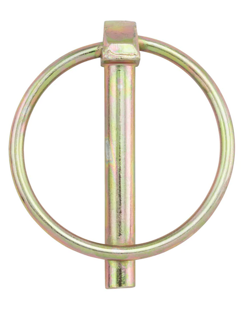 Ø 10 x 42 mm Klappstecker I Stahl, gelb verzinkt