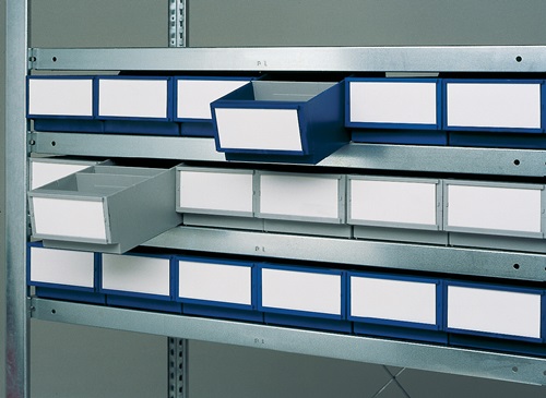 Etikett weiß f.Regalkästen B.160mm 25St.