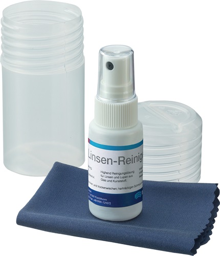 Reinigungsset 2-tlg.f.Lupenpflege SCHWEI