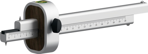 Streichmaß Alu-Line 0029A 185mm L.220mm