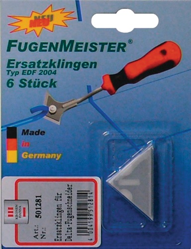 Ersatzmesser Fugenmeister Delta 6 St.auf