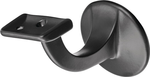 Handlaufträger 3508 Alu.ku.-besch.schwar