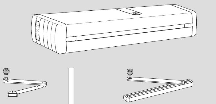Dorma Drehflügelantrieb Standflügelantrieb  ED200-D En 4-6 I LL4095