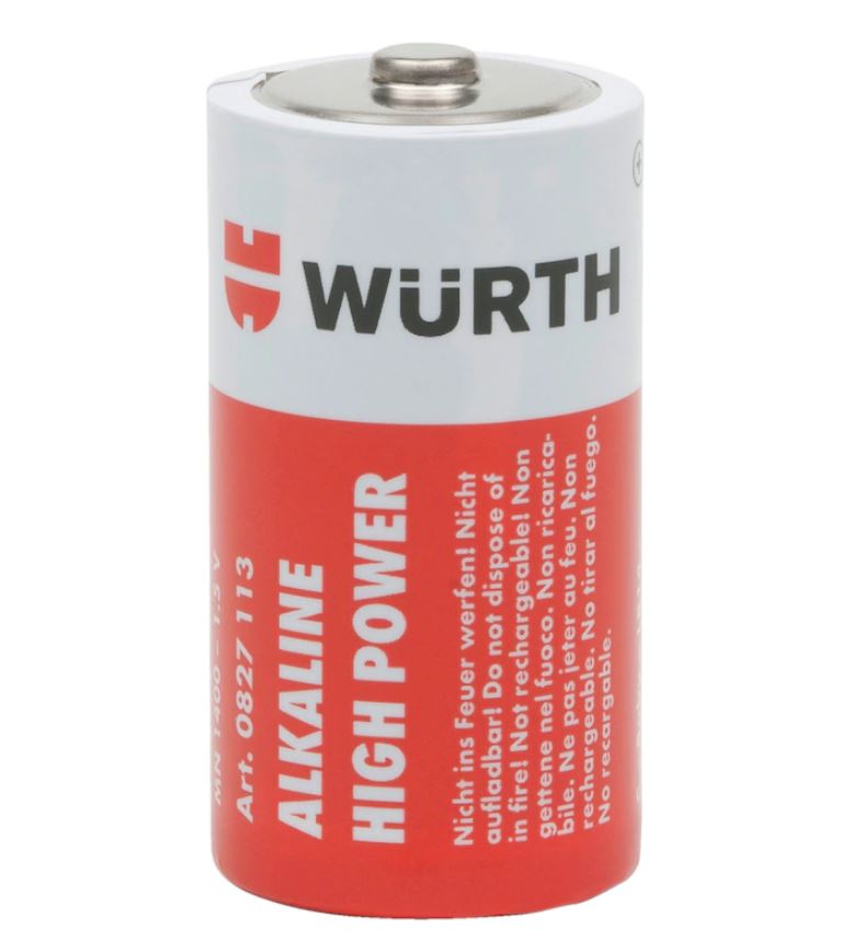 Baby C Batterie High Power von Würth