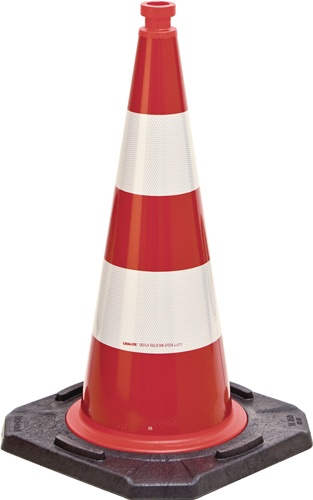 Leitkegel TL H.500mm BAST geprüft,2 Stre