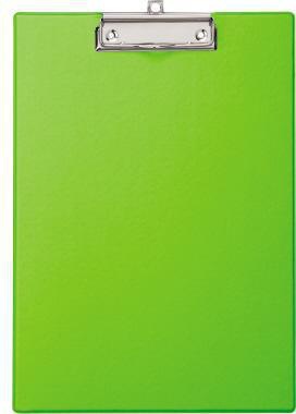 MAUL Klemmbrett MAUL 22,9 x 31,9 cm (B x H) DIN A4 Karton Material der Kaschierung außen: Polypropylen hellgrün