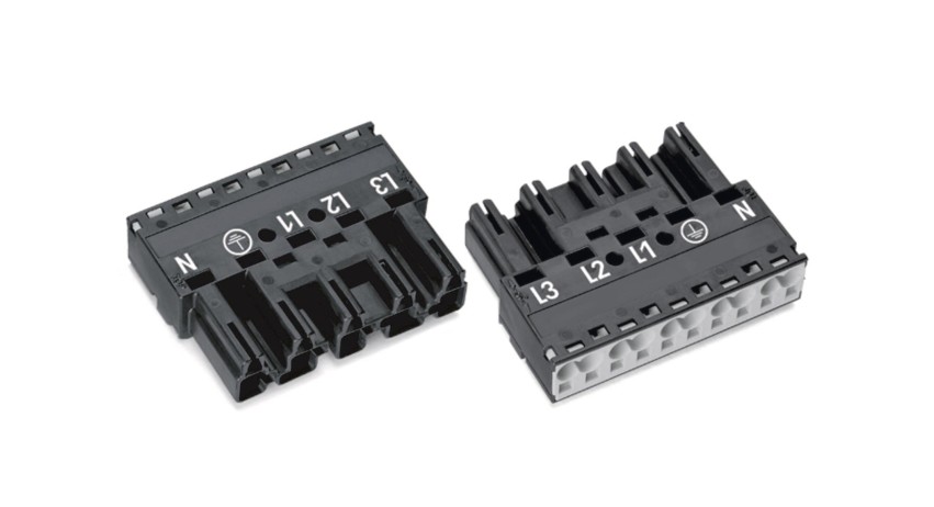 WAGO 770-215 Stecker,5-polig,schwarz