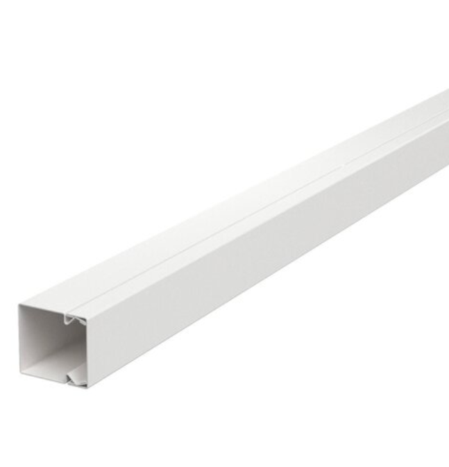 OBO LKM40040RW Leitungsführungskanal 40x40 (2 m) m.Bodenlochung 6248497