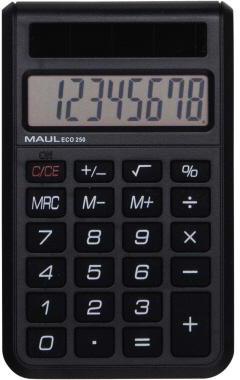 MAUL Taschenrechner MAUL ECO 250 1 x 8-stellig schwarz Solar-Energie
