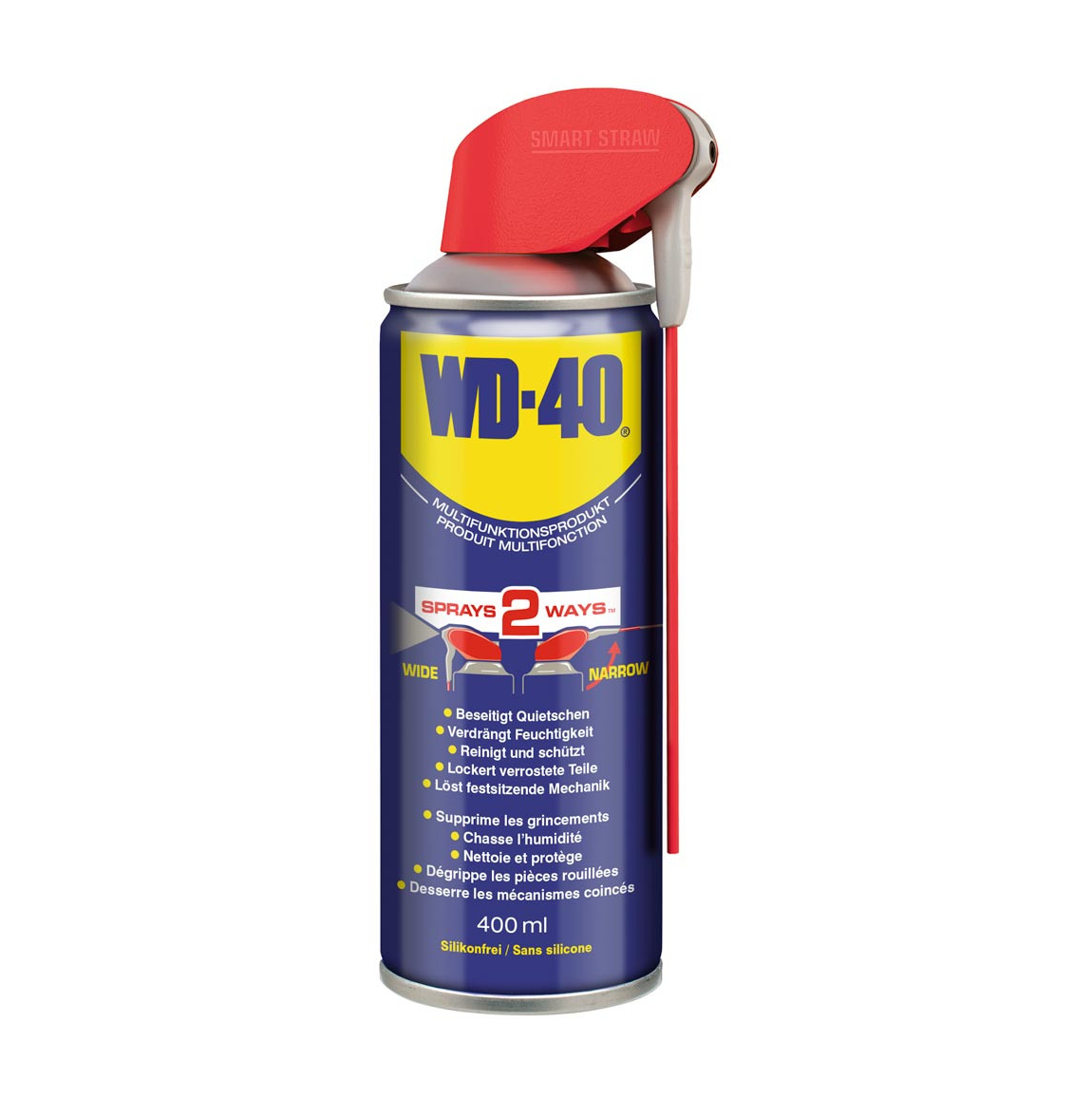 WD40 Classic 400ml große Dose mit Sprühhalm (ST)