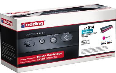 EDDING Toner edding kein Originalzubehör Kompatibel mit: Brother TN-230M EDD-1014 ca. 1.400 Seiten magenta