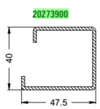 20272900 Verstärkungsprofil ST-Profil 30/39/1,5 (6 m) I RG 126