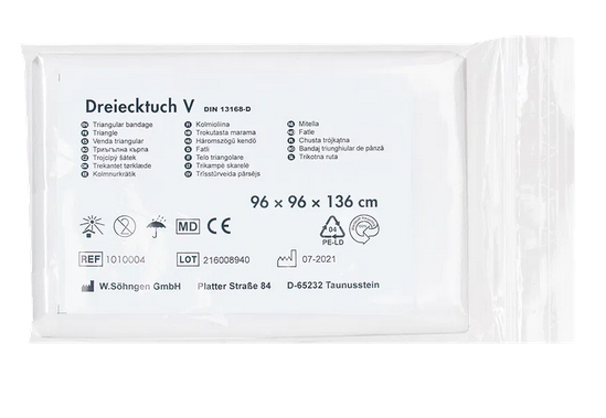 Dreiecktuch V reinweiß I 1010004