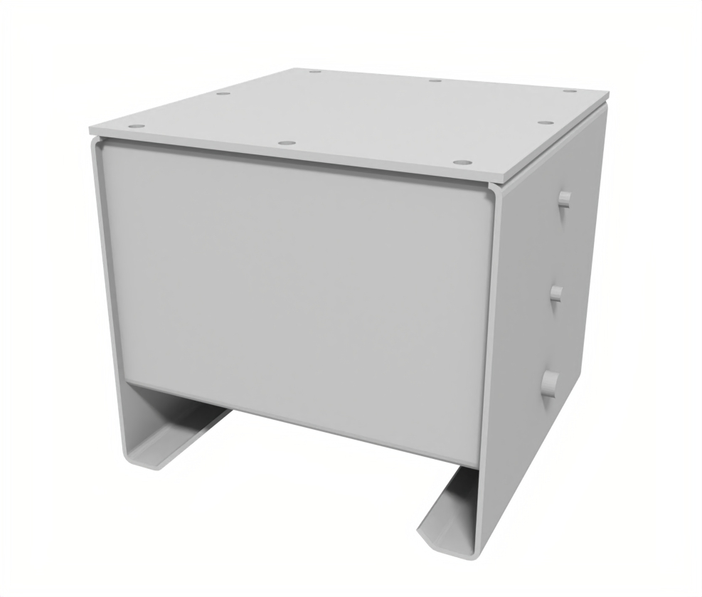 BE Hydraulic Tank mit Deckel