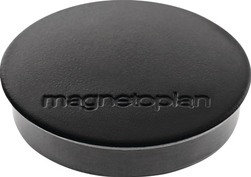 Magnet Basic D.30mm schwarz MAGNETOPLAN