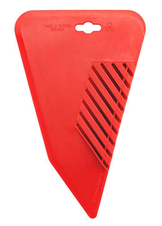 Tapezierspachtel weich aus weichem und biegsamen Kunststoff