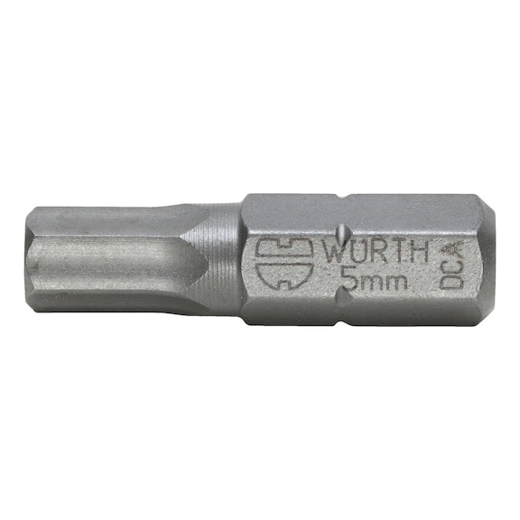 6-Kant 5mm Würth Bits | Länge 25 mm  (VE)