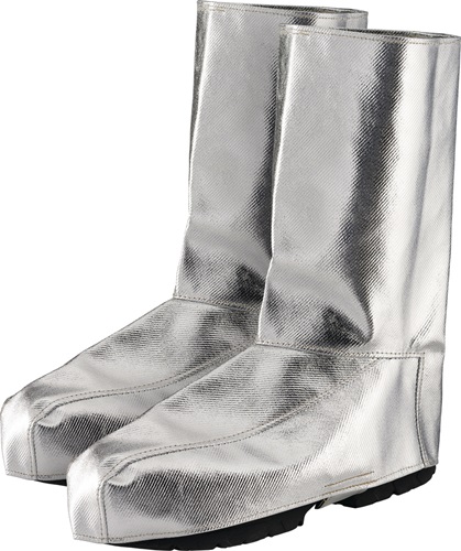 Hitzeschutzgamaschen L.ca.36cm silber JU