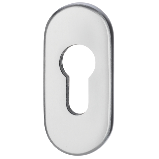 PZ Rosette /Cliprosette PZ oval  9 mm /Alu